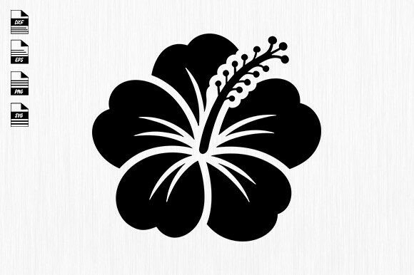 Hibiscus Floral Svg,Flower
